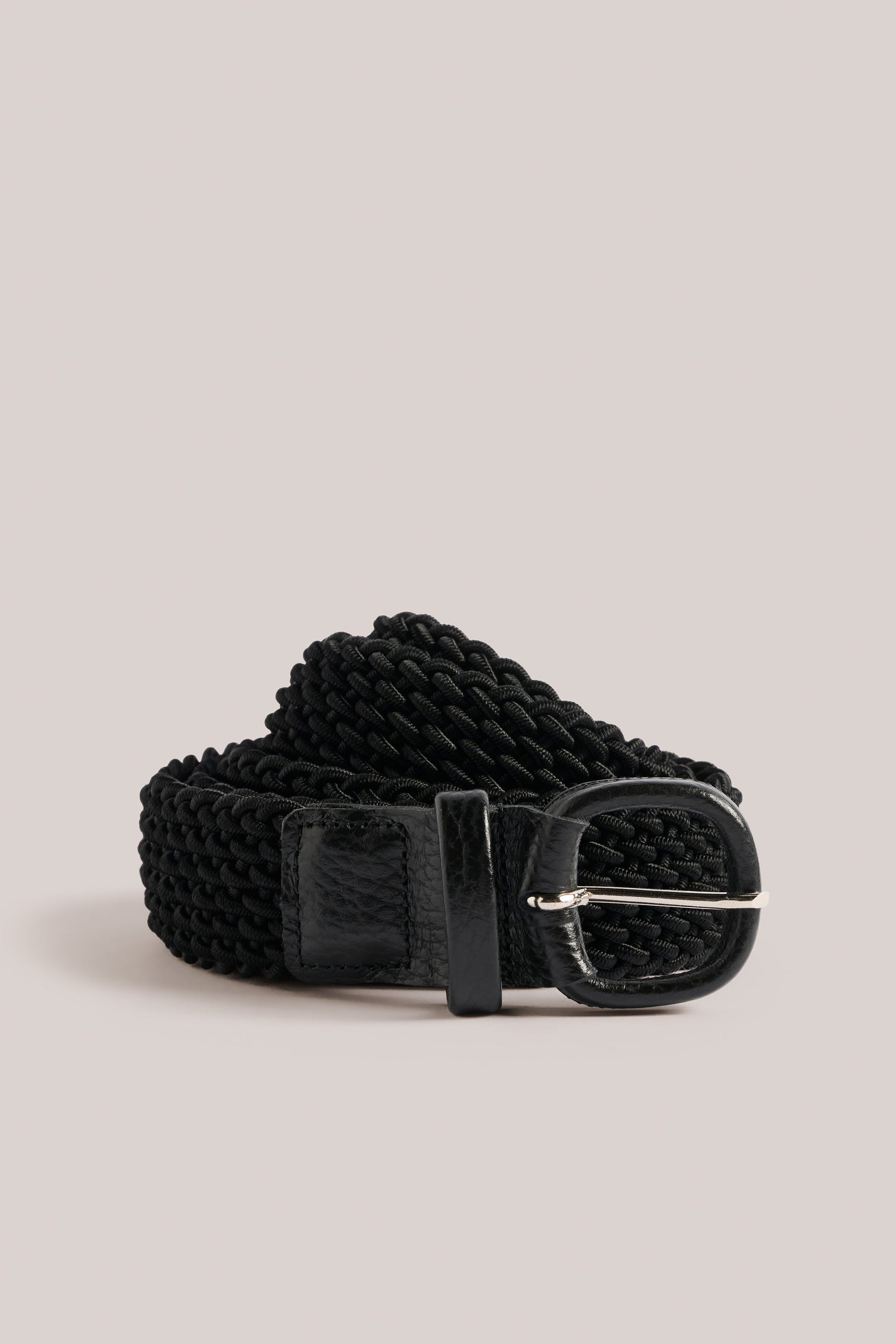 Woven Belt Elastic Leather