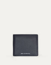 Benin Pebble-Grained Leather Bi-fold Wallet