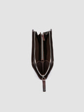 BERGE’ 01 - Brown Zip Around Leather Wallet