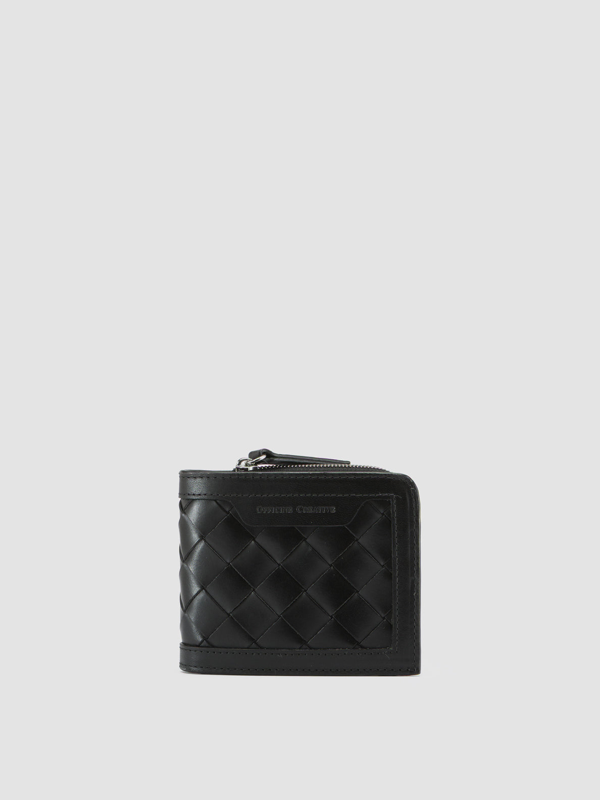 Berge 104 Woven Leather Bifold Wallet