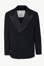 Tonino Smoking Blazer in Wool Barathea