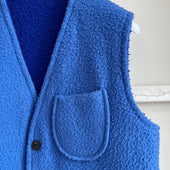 Pervinca Cina Reversible Casentino Wool Vest