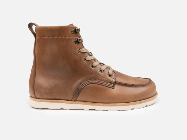 PORTER Barefoot Apron Boot - Natural Horween Chromexcel Leather