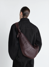 Large Croissant Bag In Leather