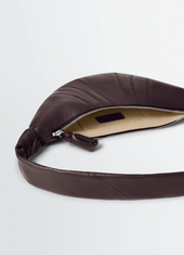 Small Croissant Bag In Leather