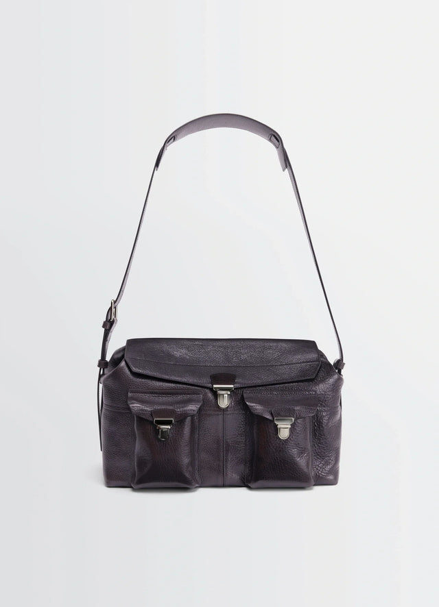 WEEK-END GEAR BAG IN LEATHER