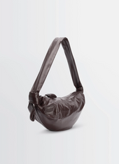 Medium Soft Croissant Bag In Paper Leather