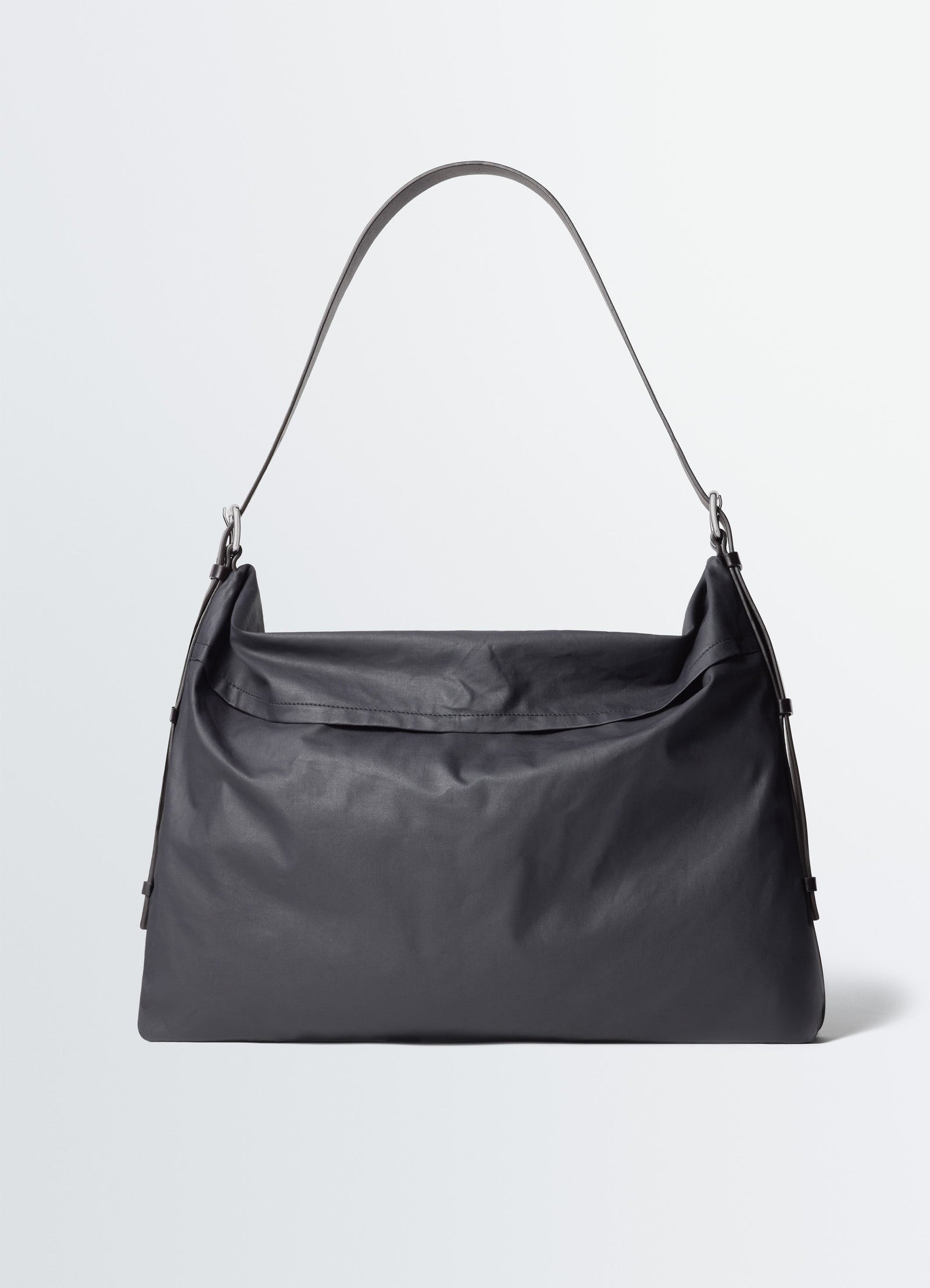 Medium Trench Pocket Bag In Water Repellant Resinated Cotton