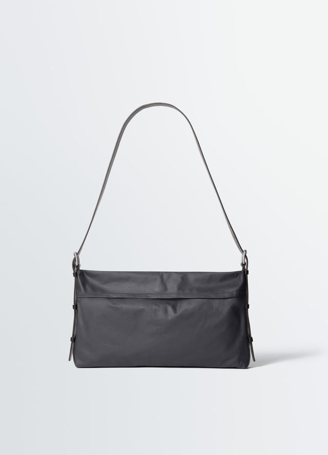 SMALL TRENCH POCKET BAG IN WATER-REPELLANT RESINATED COTTON