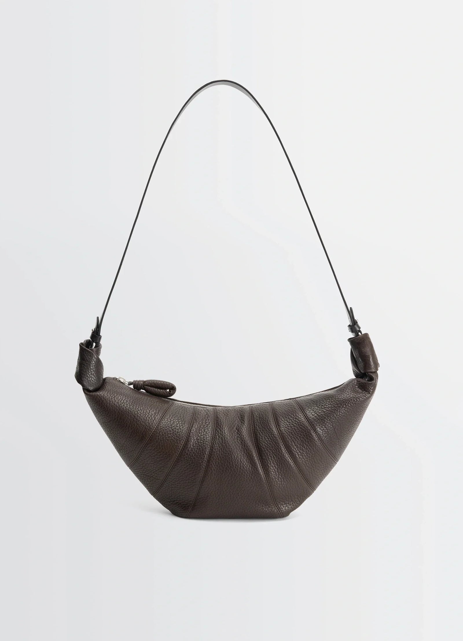 Rail Belt Medium Croissant Bag In Leather
