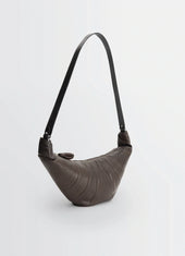 Rail Belt Medium Croissant Bag In Leather