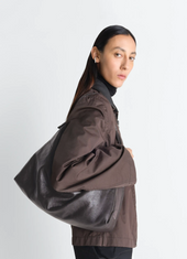 Berlingot Hobo Bag In Leather