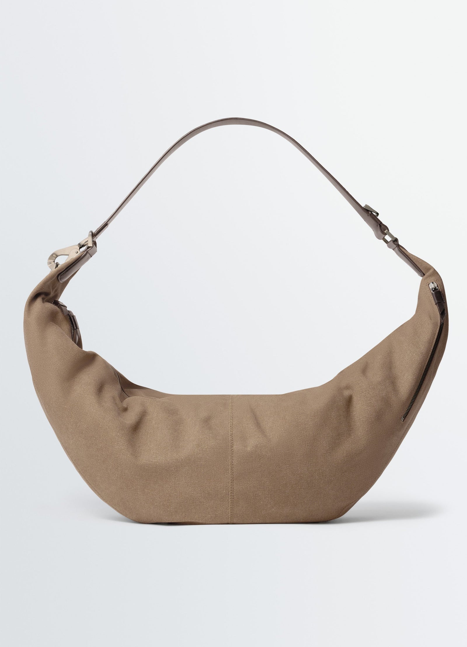 Xl Quiver Clip Bag In Heavy Cotton Canvas