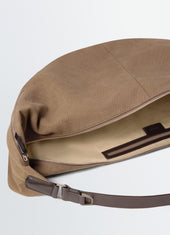 Xl Quiver Clip Bag In Heavy Cotton Canvas