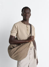 Xl Quiver Clip Bag In Heavy Cotton Canvas