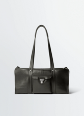 SOFT GEAR TOTE BAG IN LEATHER