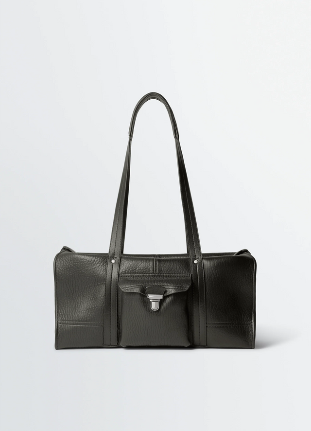 SOFT GEAR TOTE BAG IN LEATHER