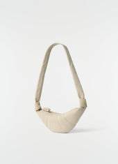 Small Croissant Bag In Alpaca Nubuck Leather