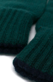Cashmere Contrast Cuff In