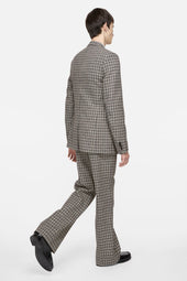 Fitted Wool Suit Jacket