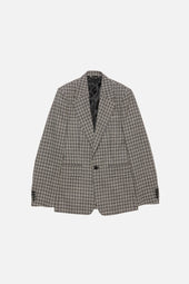 Fitted Wool Suit Jacket