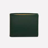 Bridle Hide Billfold Wallet With 6 C C