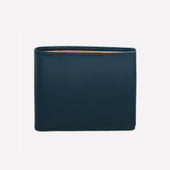 Bridle Hide Billfold Wallet With 6 C C