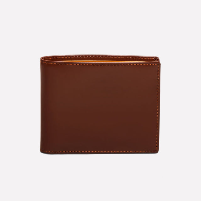 Bridle Hide Billfold Wallet with 3 C/C and Purse