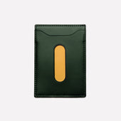 Bridle Hide Travel Pass Holder
