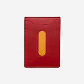 Bridle Hide Travel Pass Holder