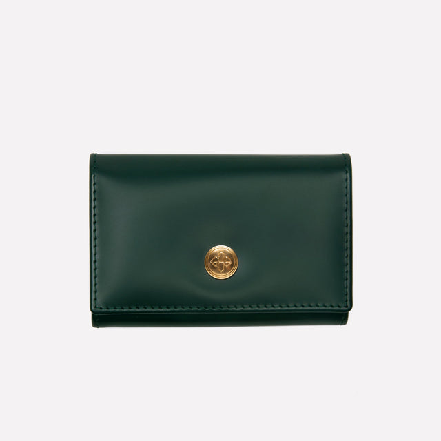 Bridle Hide Coin Purse with Card Pocket