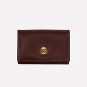 Bridle Hide Coin Purse with Card Pocket