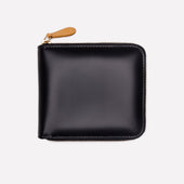 Bridle Hide Zipped Wallet with 8 C/C