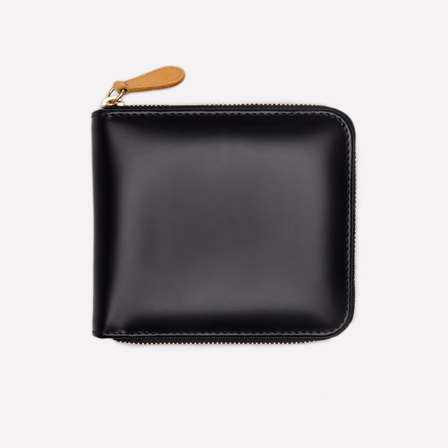 Bridle Hide Zipped Wallet with 8 C/C