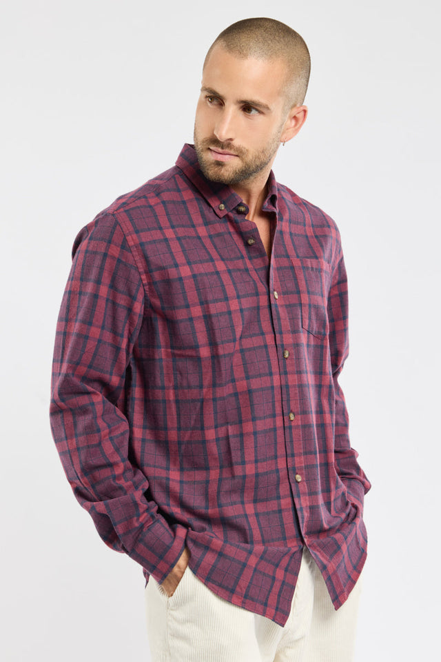 Chemise à carreaux ECTOR - coton