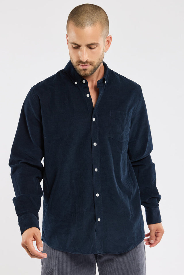 Chemise velours côtelé ERNWALL - coton