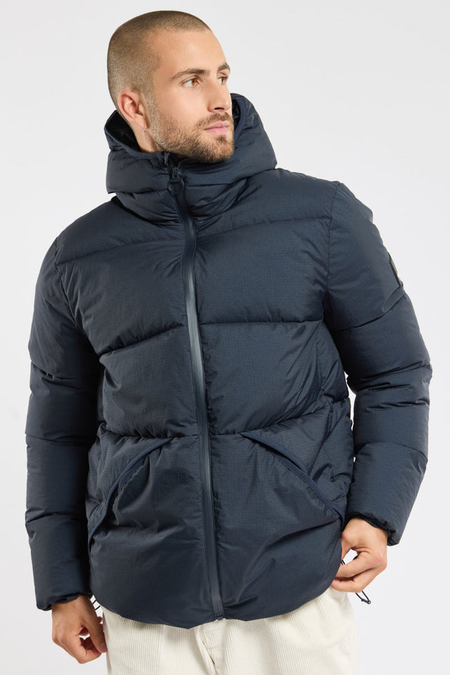 Doudoune à capuche HARDROCK - polyamide recyclé