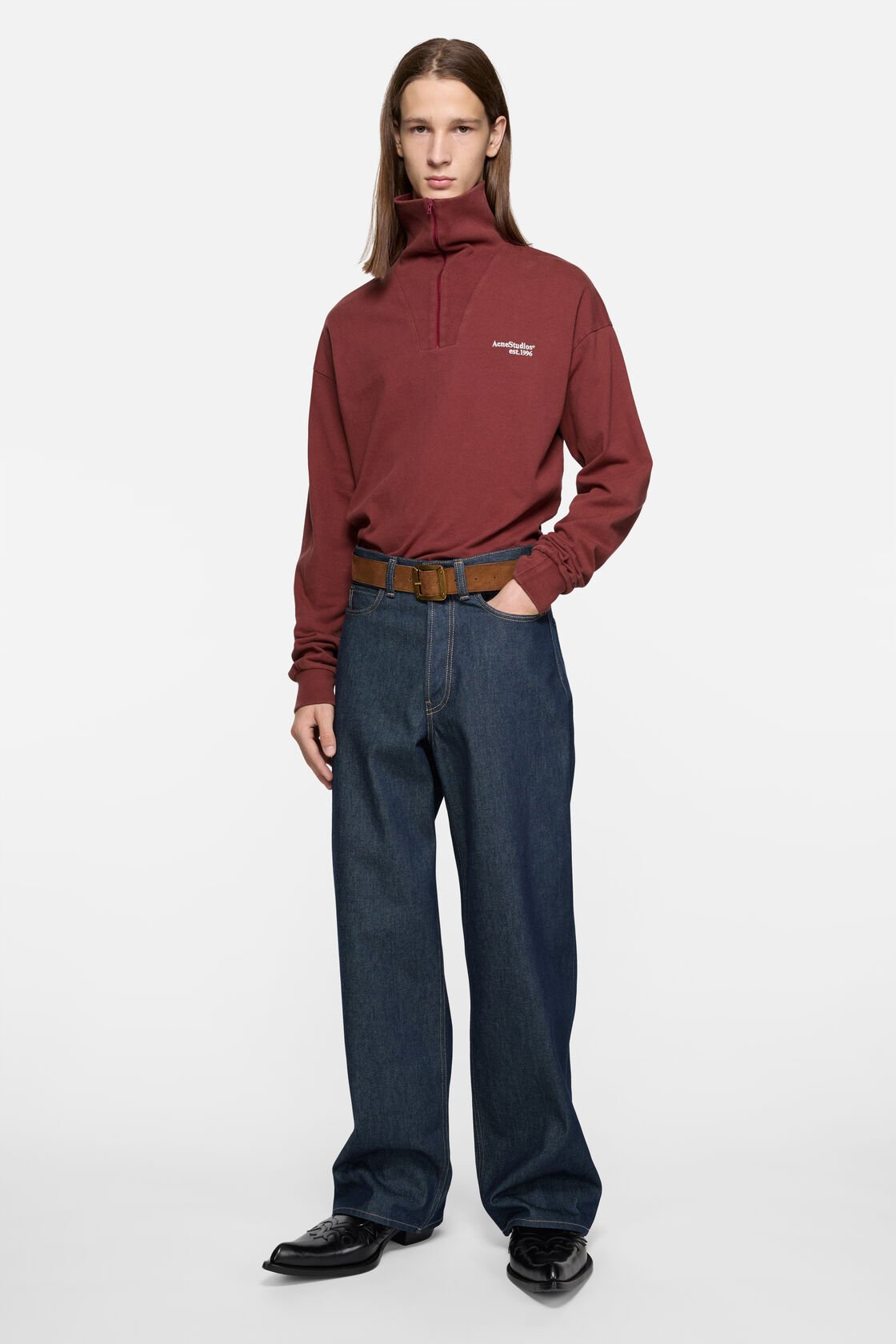 Half Zip Logo Sweatshirt