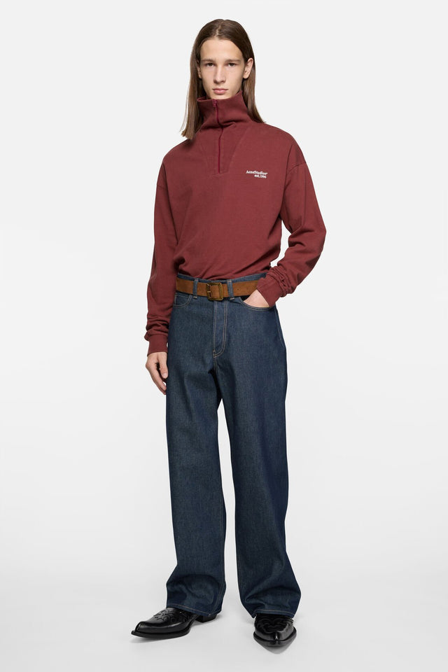 Half Zip Logo Sweatshirt