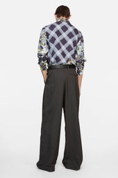 Tailored Herringbone Trousers