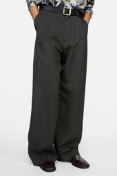 Tailored Herringbone Trousers