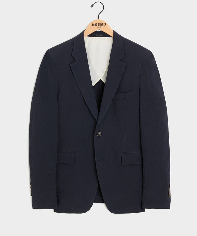 Italian Seersucker Madison Jacket