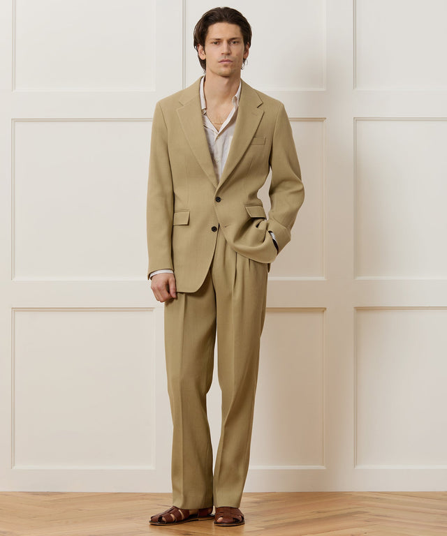 Italian Cotton Crepe Wythe Suit
