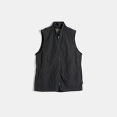 Black Edition Unwadded High Neck Gilet