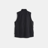Black Edition Unwadded High Neck Gilet