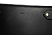 Large Folio - Black Leather