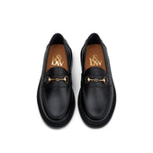 The Mason Horse Bit Loafer Onyx