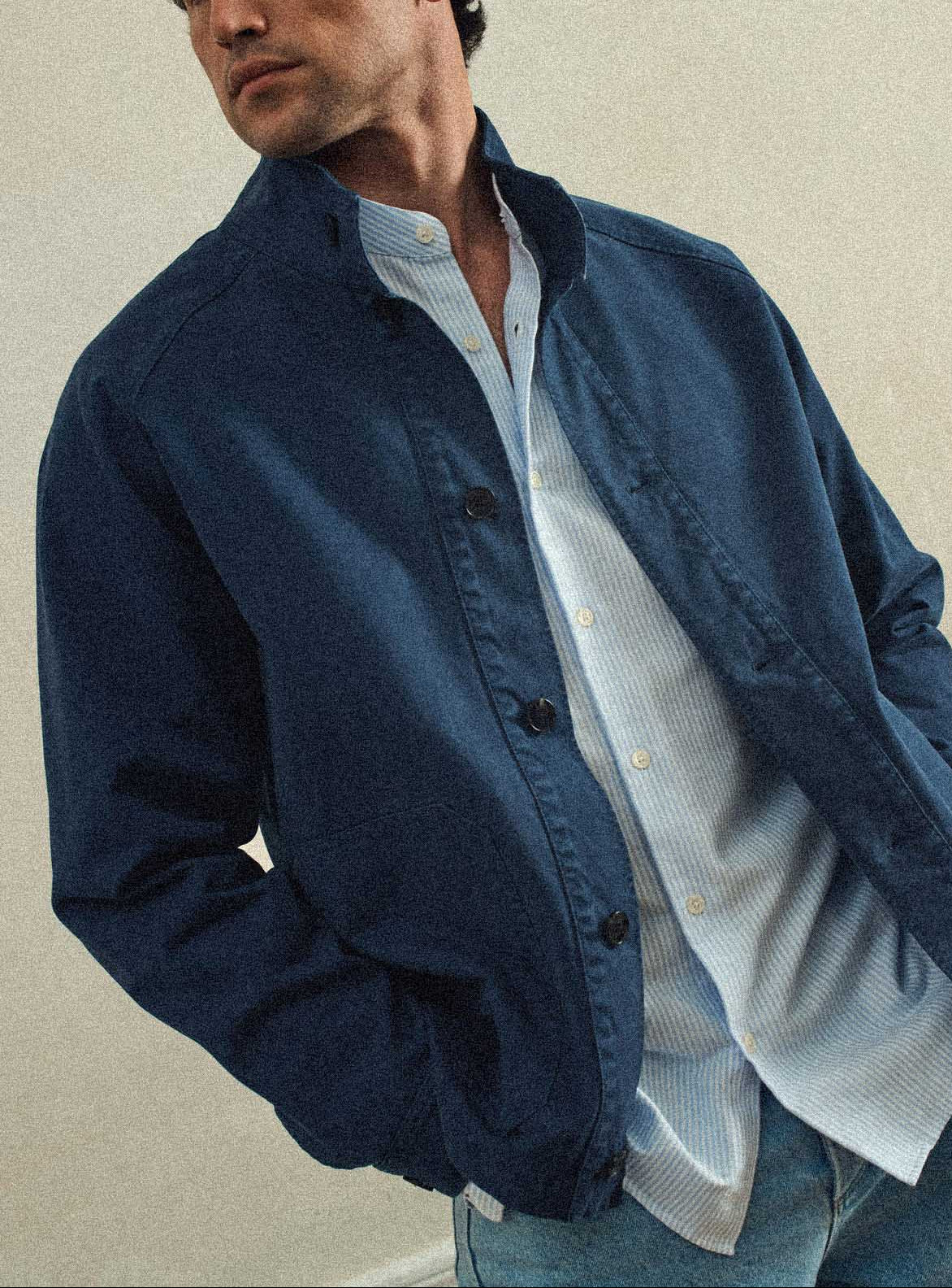 Blouson Marin Abysse