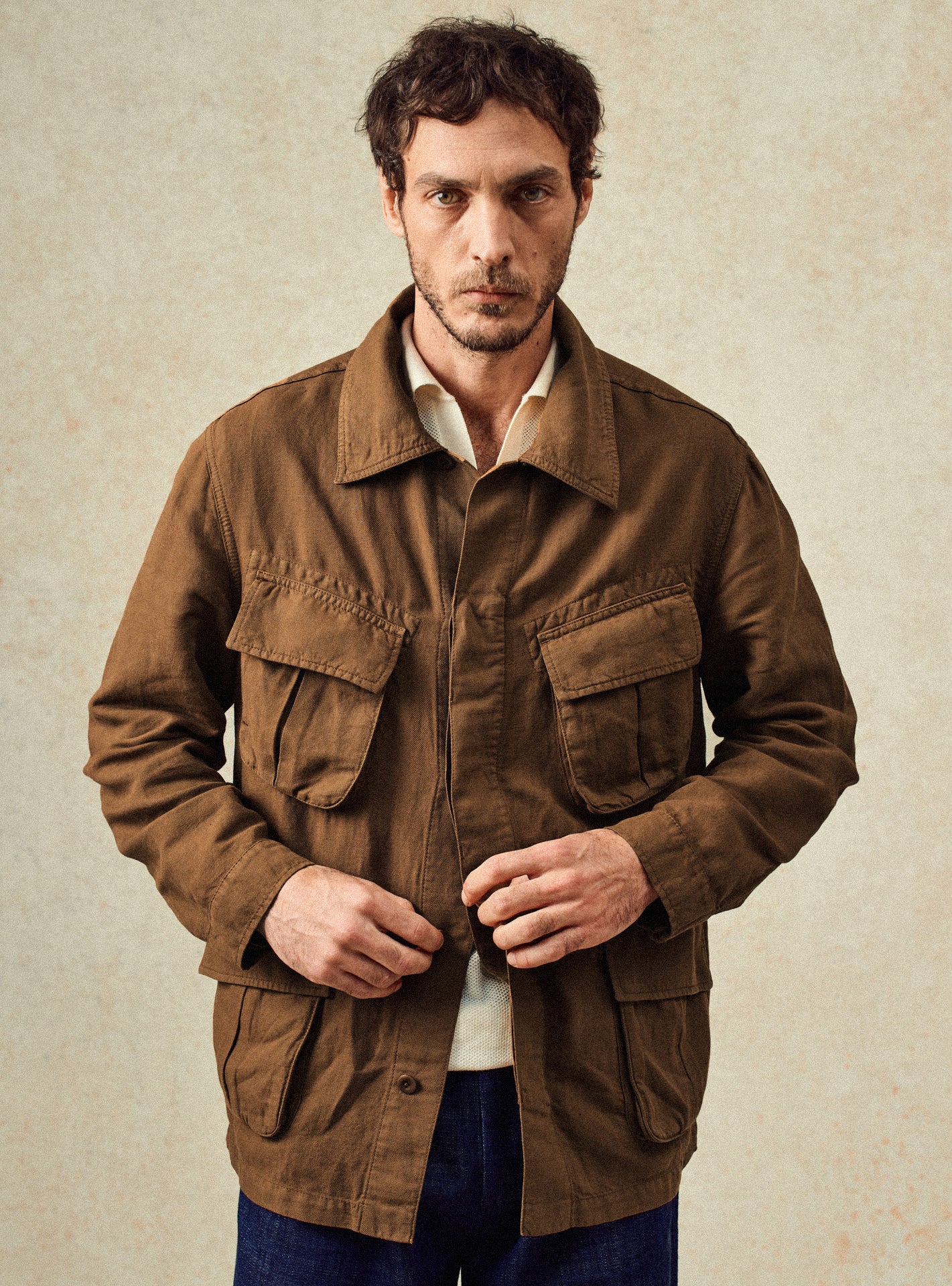 Blouson Aliocha Brun