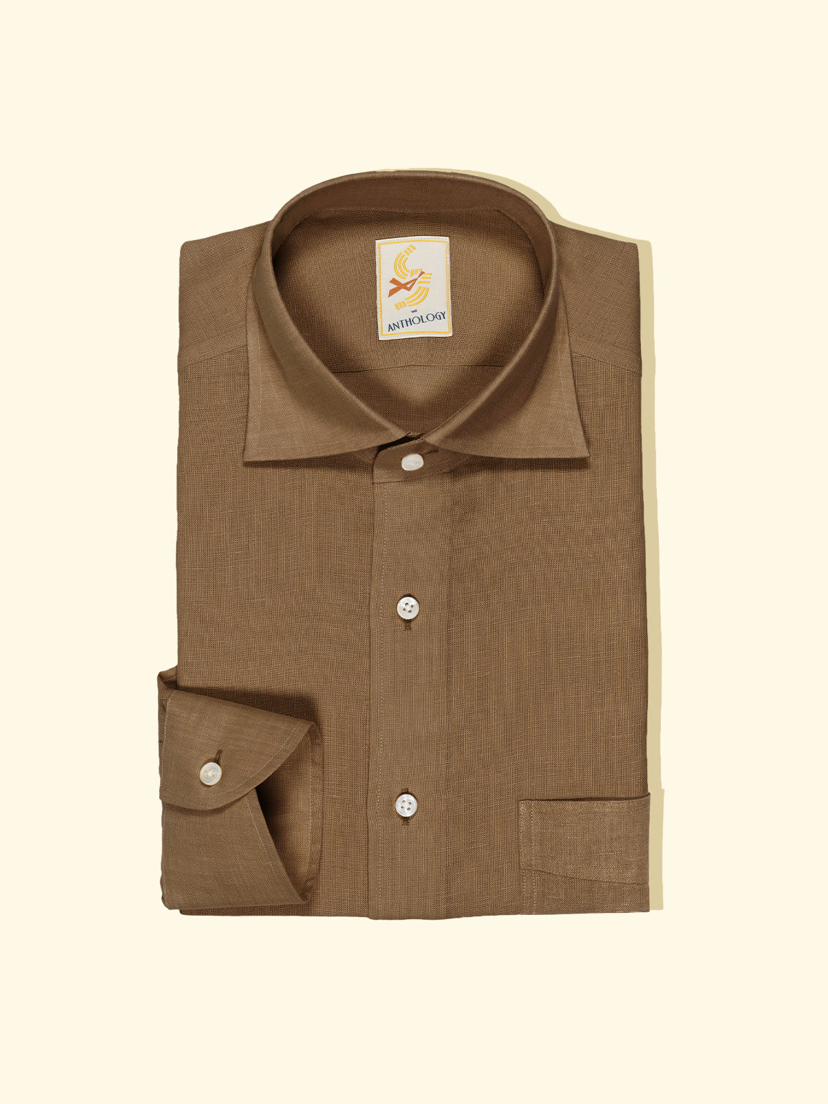 Cinnamon Linen Shirt The Anthology